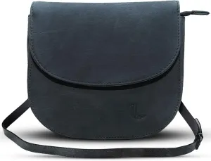 Real Leather Crossbody Bags for Women,Small Saddle Cross Body Sling Purse and Cross Over Handbags
