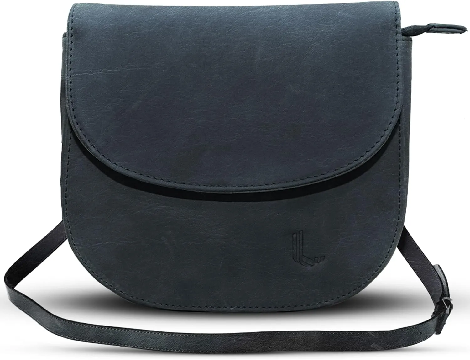Real Leather Crossbody Bags for Women,Small Saddle Cross Body Sling Purse and Cross Over Handbags