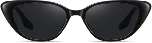 Retro Vintage Narrow Cat Eye Sunglasses for Women 90s Small Chic Style Trendy Sunnies UV400 Protection FZN7514
