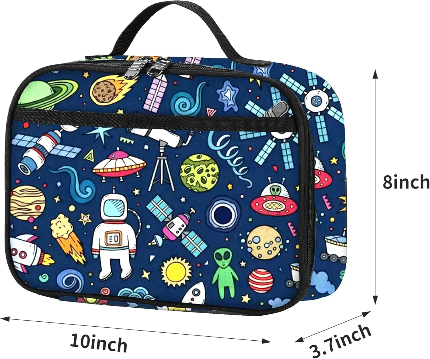 rickyh style Boys and Girls Kids Backpacks, Lightweight Backpack 18.5 x 13.75 x 8.75 Inches lunch bags 10 x 8 x 3.17 Inches Kids Backpacks for School and Travel, BPA Free