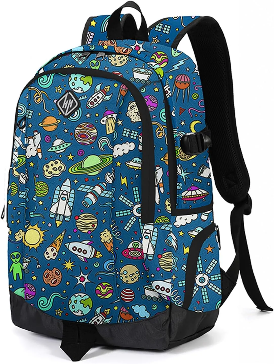 rickyh style School Backpack Travel Bag for Men & Women Lightweight College Back Pack with Laptop Compartmen