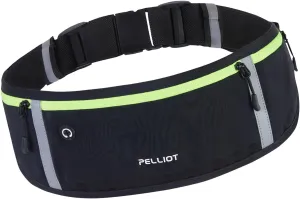 Running Belt for Women Men Slim Fanny Pack Phone Money Waist Pack Belt Bag for Hiking Cycling Exercise Running Black Neon Green