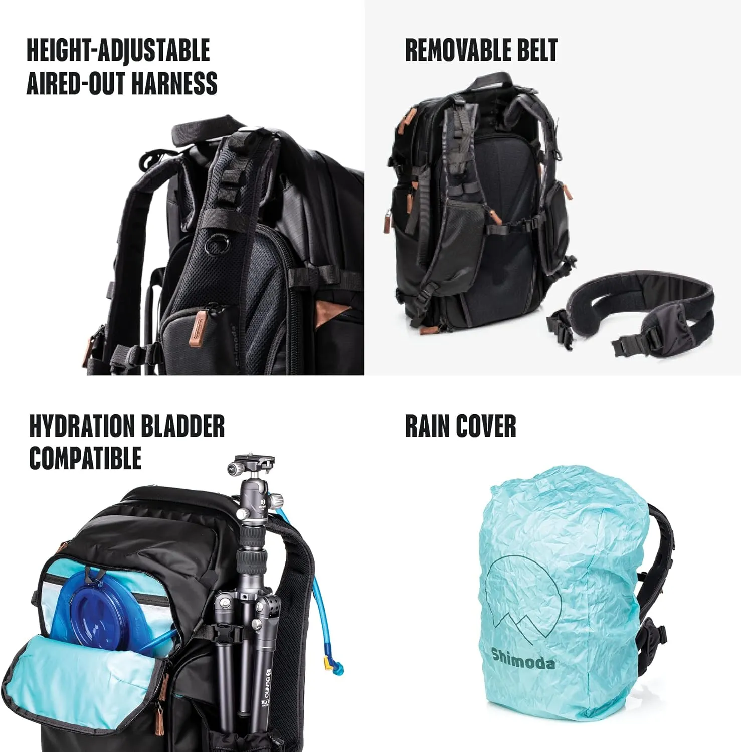 Shimoda Explore V2 30 Liter Adventure Backpack, Medium, Black