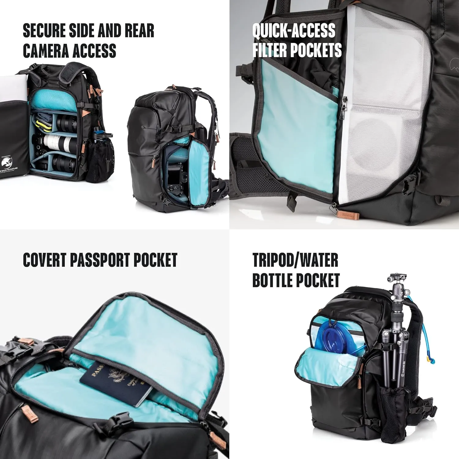 Shimoda Explore V2 30 Liter Adventure Backpack, Medium, Black