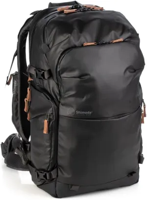 Shimoda Explore V2 30 Water Resistant Camera Backpack - Fits DSLR, Mirrorless Cameras, Batteries & Lenses - Medium Mirrorless V2 Core Unit Modular Camera Insert Included - Black (520-156)