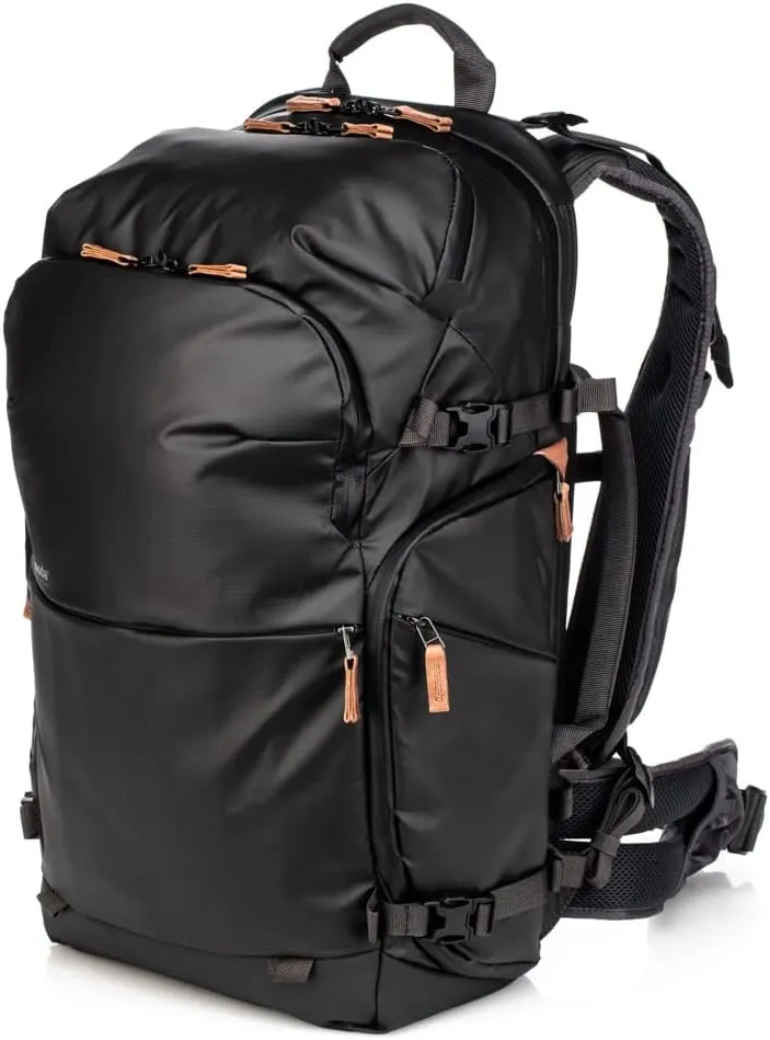 Shimoda Explore V2 30 Water Resistant Camera Backpack - Fits DSLR, Mirrorless Cameras, Batteries & Lenses - Medium Mirrorless V2 Core Unit Modular Camera Insert Included - Black (520-156)