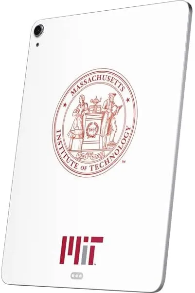 Skinit Decal Tablet Skin Compatible with iPad Air 11in (2024-2025) - Officially Licensed Massachusetts Institute of Technology MIT White Logo Design