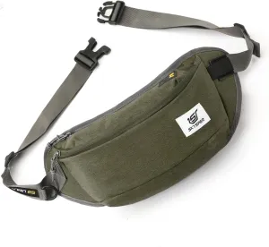 SKYSPER Sling Bag for Men, Anti Theft Crossbody Bag RFID Sling Backpack Mens Fanny Pack for Hiking Travel Gym Daily Use