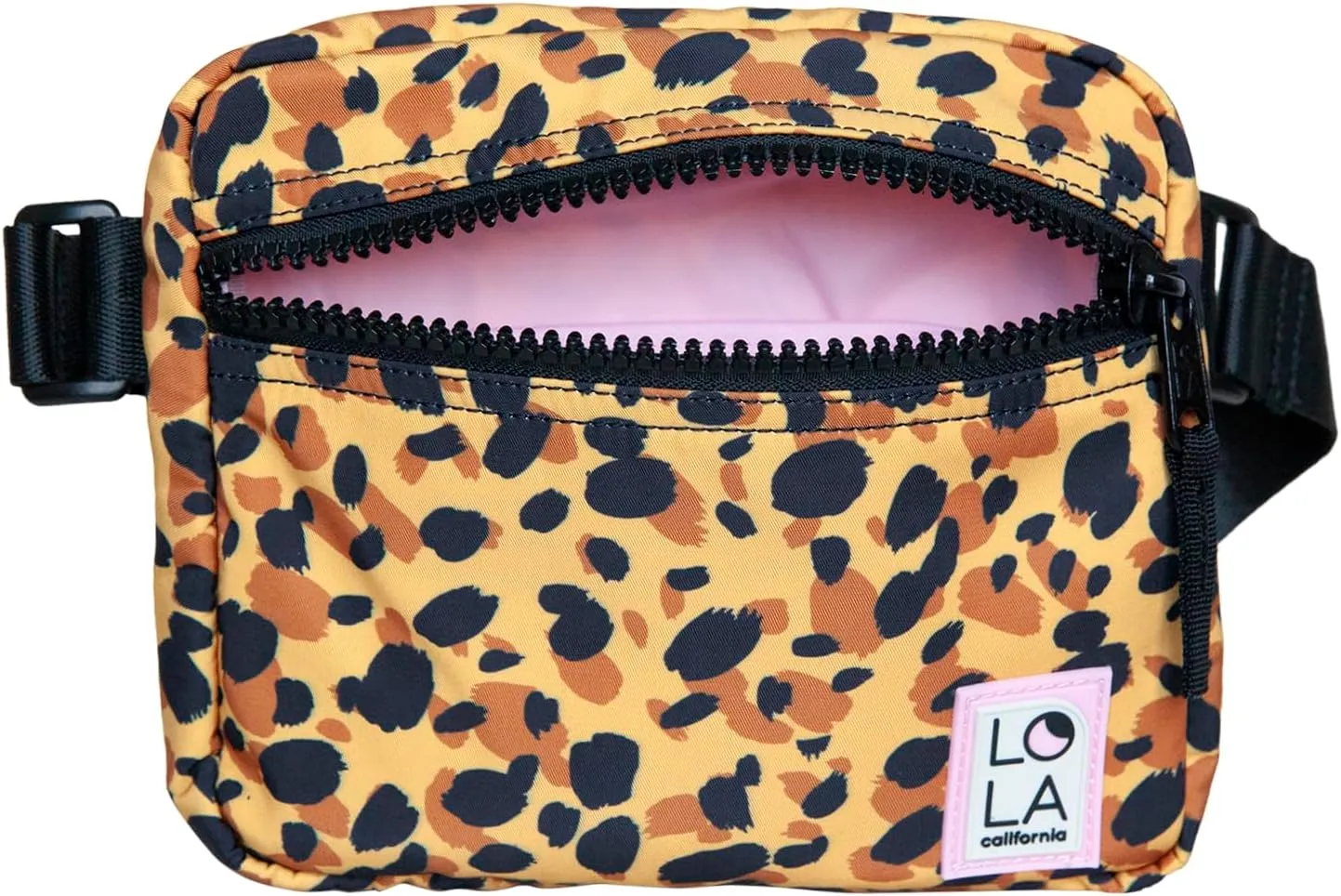 Sleek Hippie Waist Crossbody Fanny Pack Nylon Bag