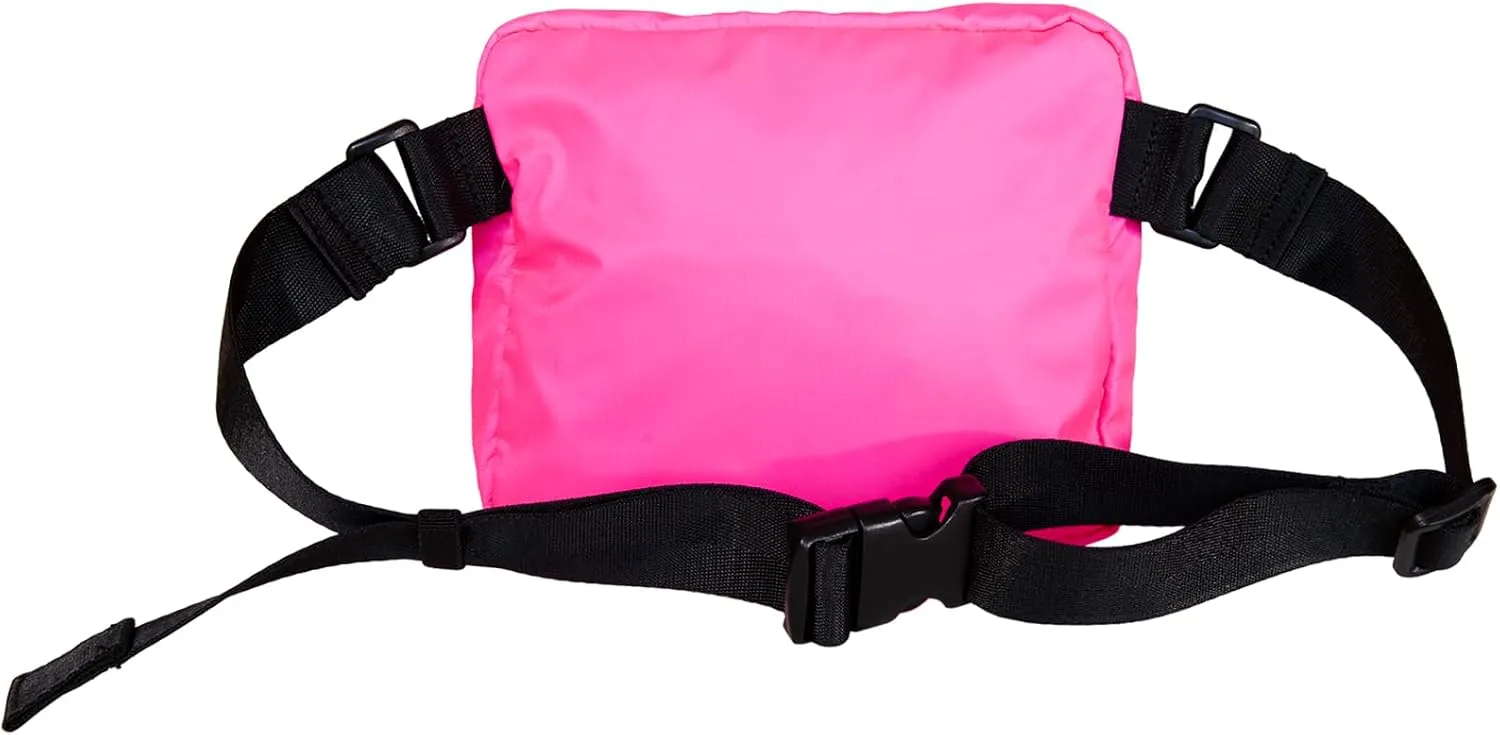 Sleek Hippie Waist Crossbody Fanny Pack Nylon Bag