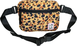 Sleek Hippie Waist Crossbody Fanny Pack Nylon Bag
