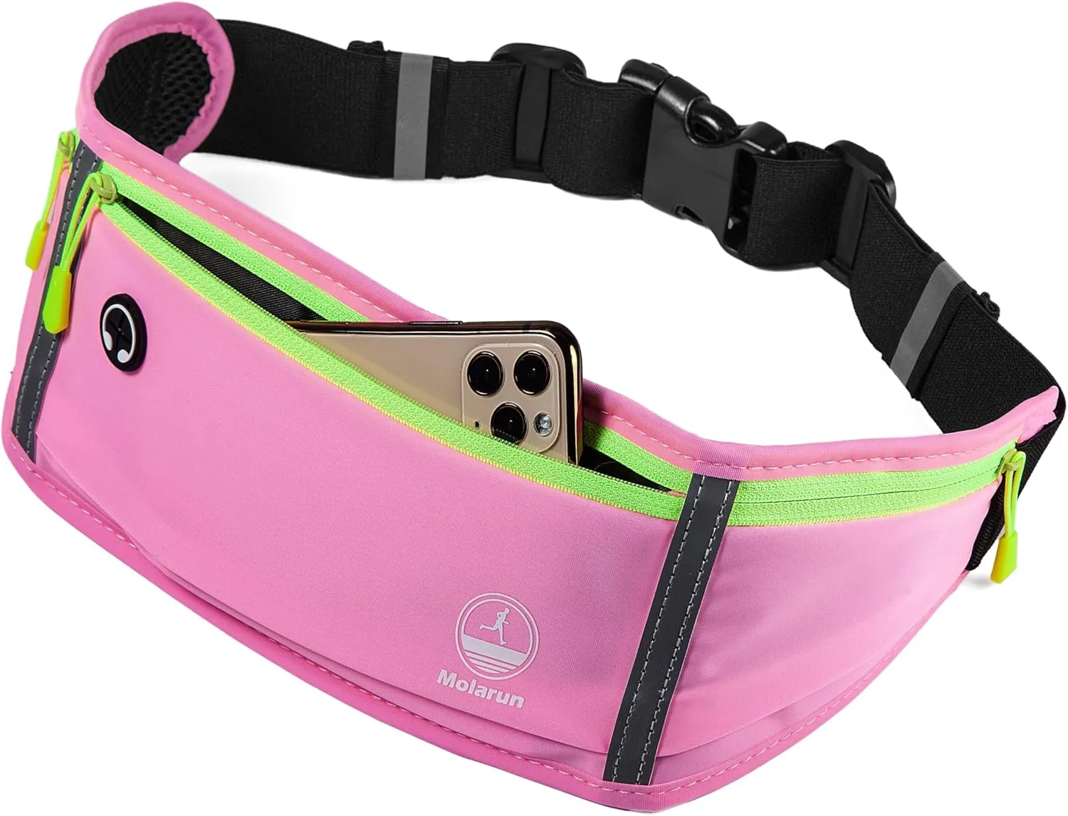 Slim Running Belt Fanny Packs for Women, Running Fanny Pack Waist Pack Money Belt Phone Holder for Running Hiking Workout