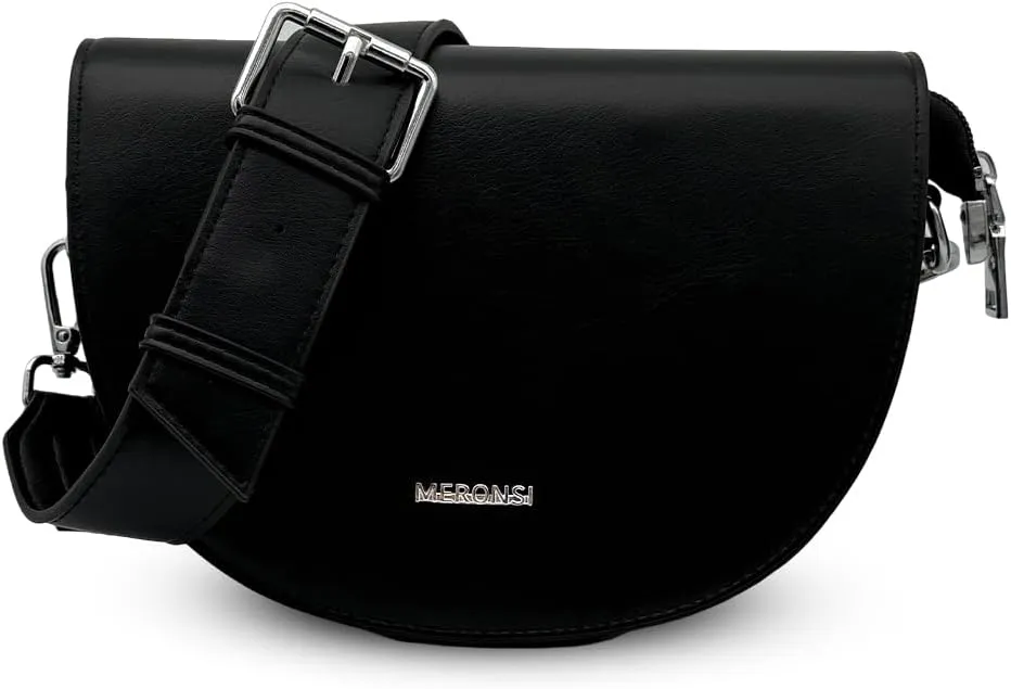 Small Crossbody Bags for Women Trendy Sleek Design Handbags Quality Leather Flap Zipper Closure Adjustable Strap