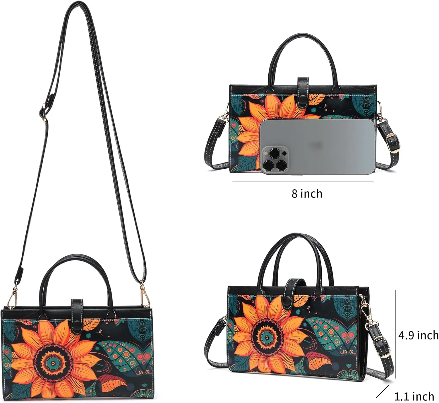Small Crossbody Bags Shoulder Bag for Women Ladies Purse and Handbags Wallet Top Handle Handbags