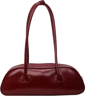 Small Handbag for Women - PU Leather Shoulder Bag with Top Handle - Waterproof Fashion Hobo Bag