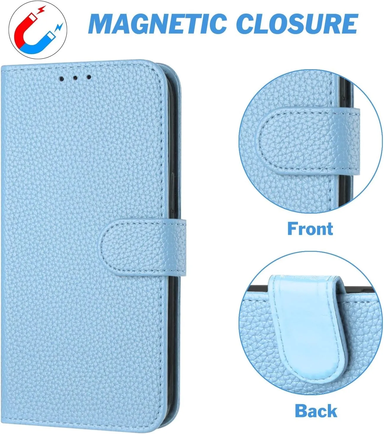 Smartphone Flip Cases Wallet Case Compatible with Huawei P30 Lite/Nova 4e/honor 20S /honor 20 Lite for Women and Men,Flip Leather Cover with Card Holder, Shockproof TPU Inner Shell Phone Cover & Kicks