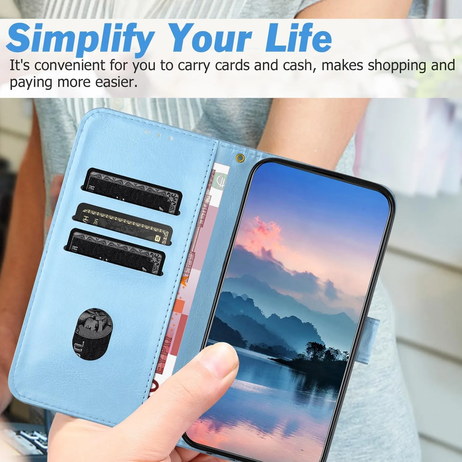 Smartphone Flip Cases Wallet Case Compatible with Huawei P30 Lite/Nova 4e/honor 20S /honor 20 Lite for Women and Men,Flip Leather Cover with Card Holder, Shockproof TPU Inner Shell Phone Cover & Kicks