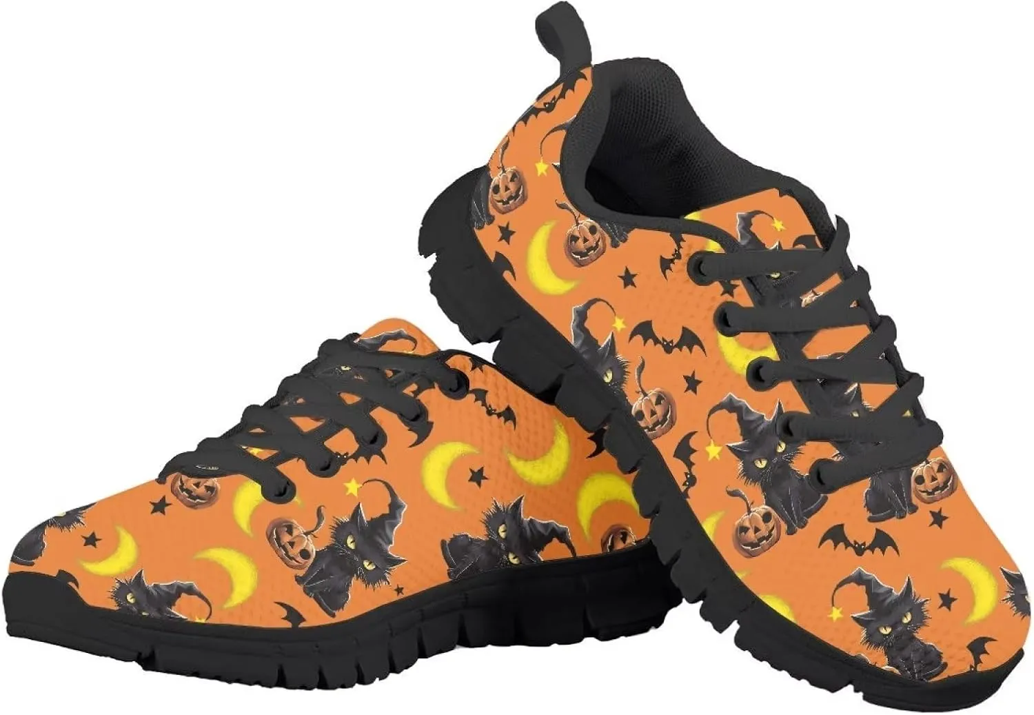 Sneakers Lace-up Lightweight Sport Shoes Casual Running Hiking Shoes for Boys Girls