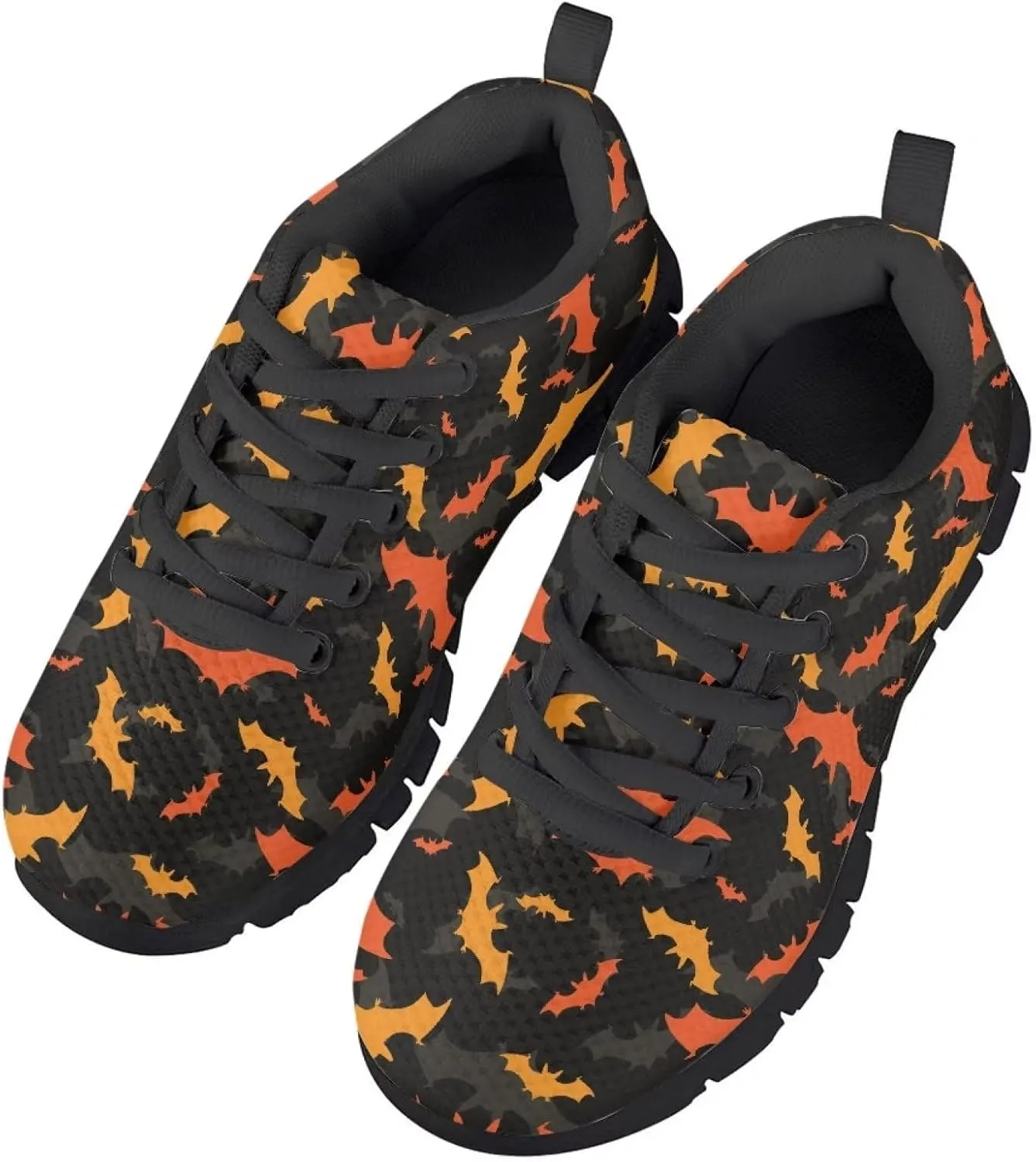 Sneakers Lace-up Lightweight Sport Shoes Casual Running Hiking Shoes for Boys Girls