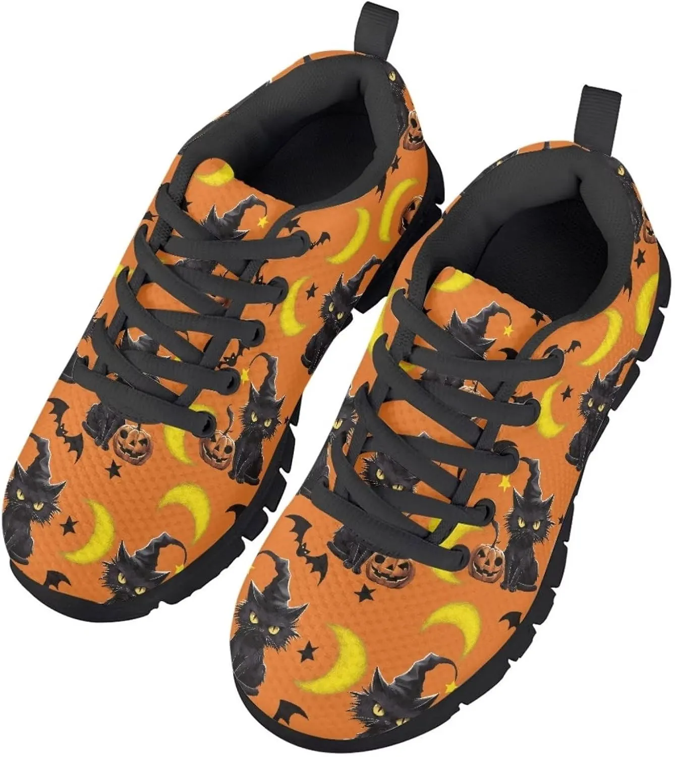Sneakers Lace-up Lightweight Sport Shoes Casual Running Hiking Shoes for Boys Girls