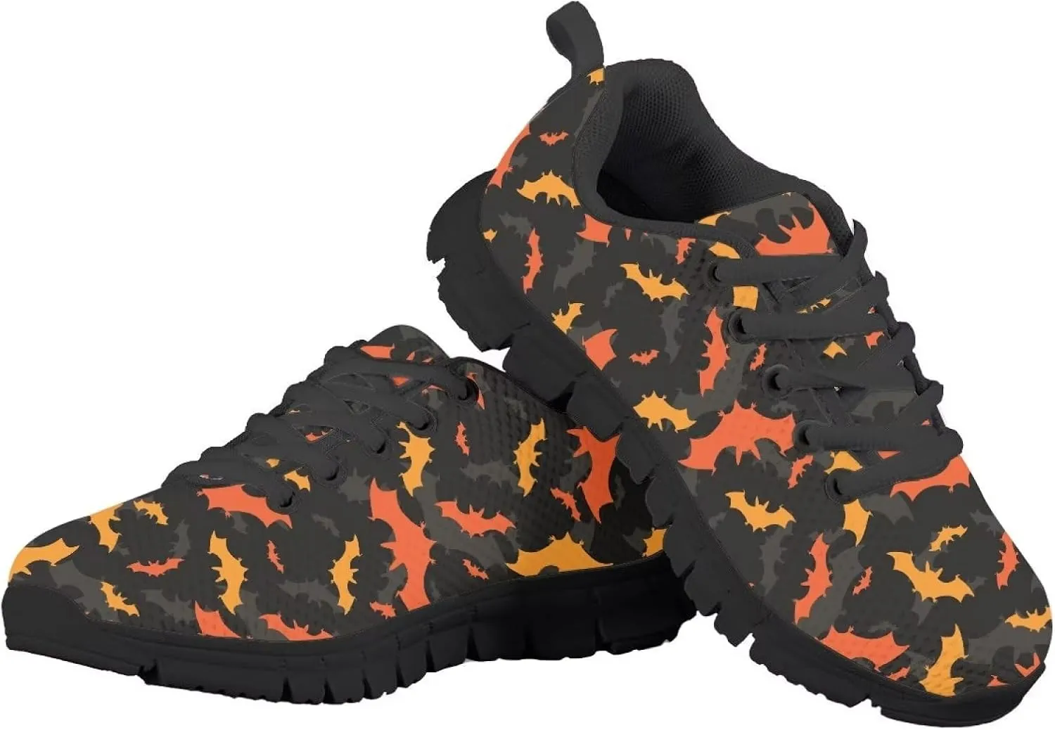 Sneakers Lace-up Lightweight Sport Shoes Casual Running Hiking Shoes for Boys Girls