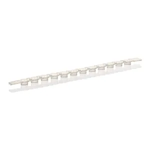 SP-0447 Natural Polypropylene PCR Strip Caps, 8 Strips, Domed (Pack of 500)