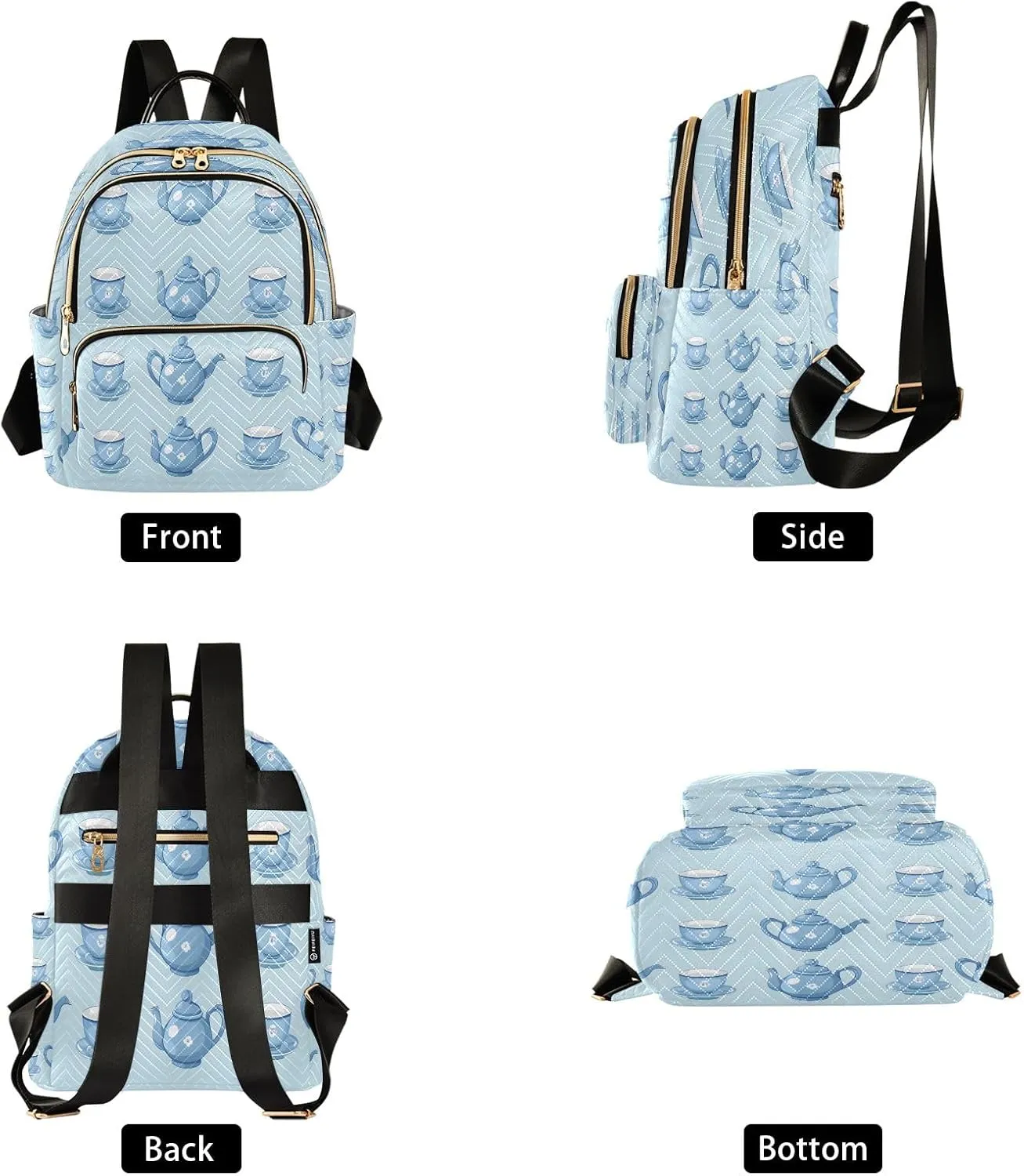 SUABO Kettle Backpack Purse Ladies Rucksack Travel Shoulder Bag Casual Daily Backpack