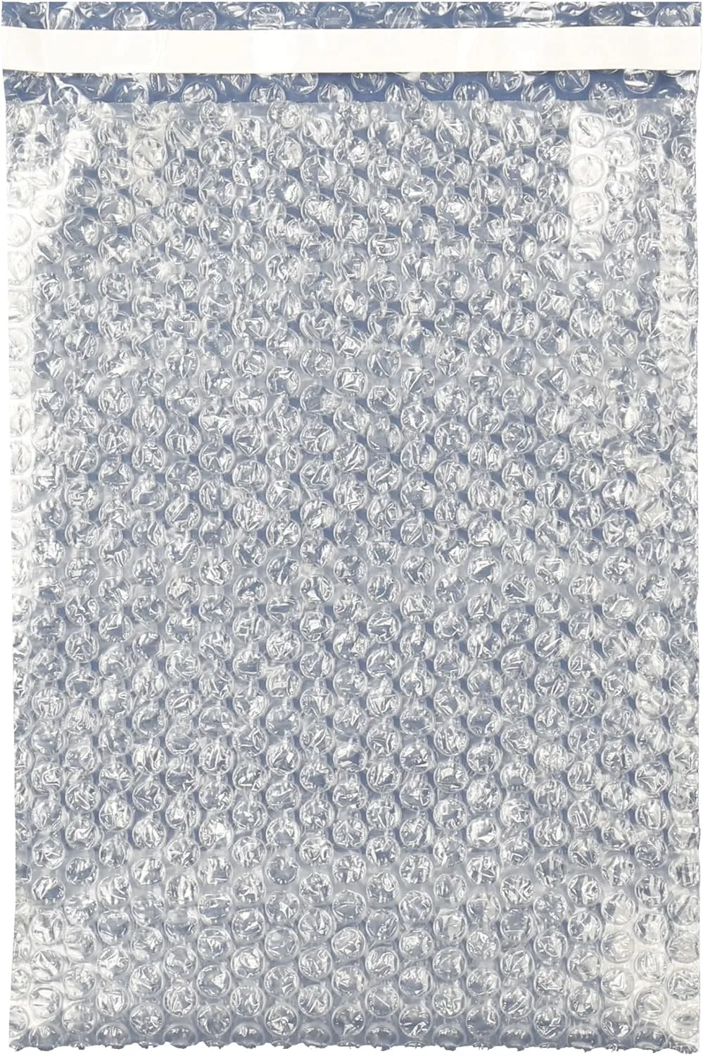 The Boxery 8x11.5" Clear Self-Sealing Bubble Out Bag Pouches -50 Pack- Bubble Cushion Wrap Bags for Packing, Storage, Moving, and Shipping fragile items