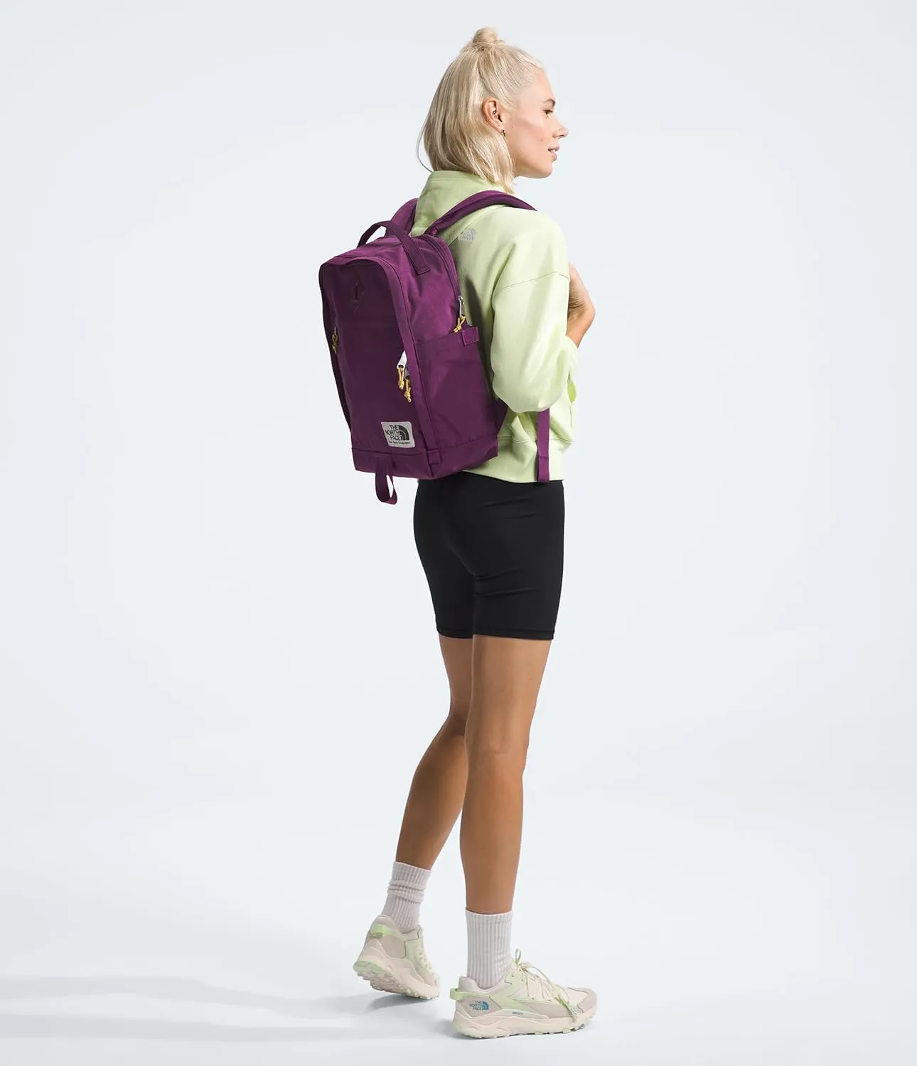 THE NORTH FACE Berkeley Daypack, Black Currant Purple/Yellow Silt, One Size