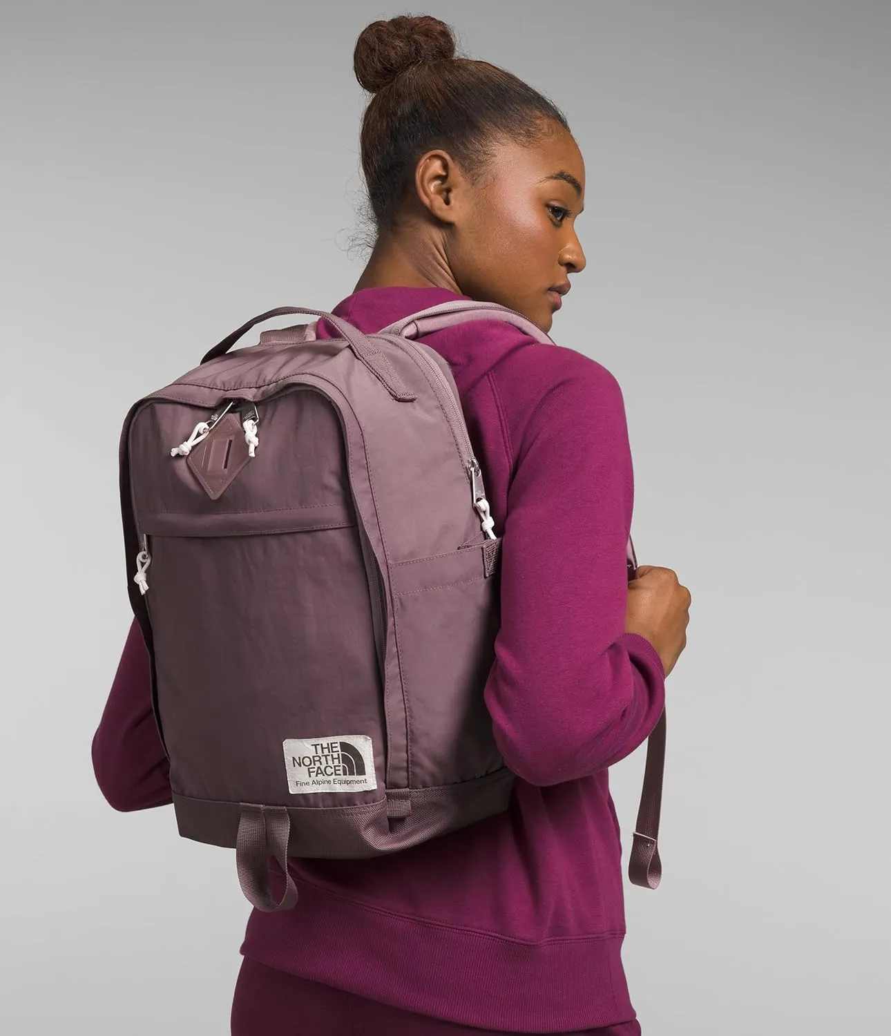 THE NORTH FACE Berkeley Daypack, Fawn Grey/Gardenia White, One Size