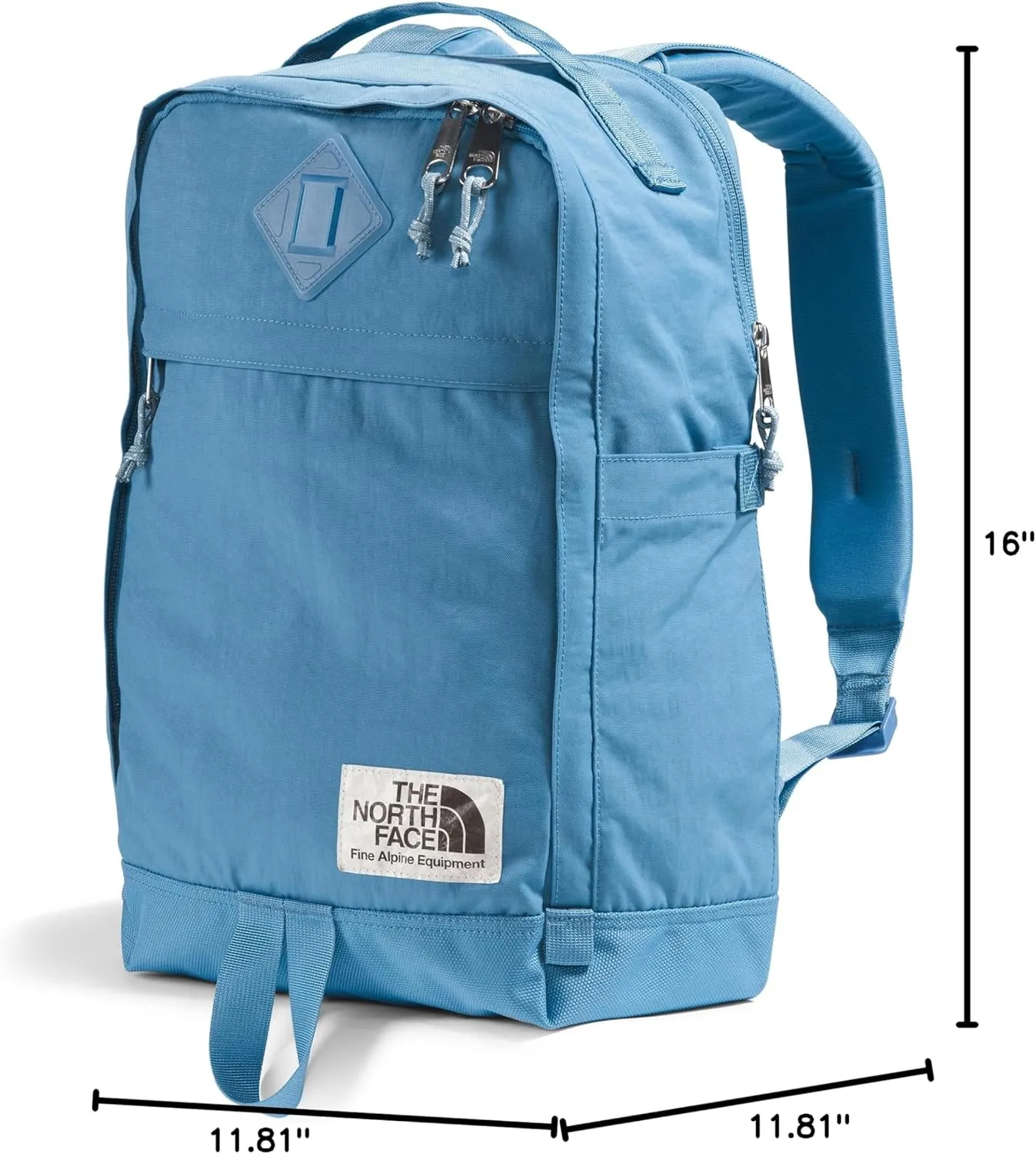 THE NORTH FACE Berkeley Daypack, Indigo Stone/Steel Blue, One Size