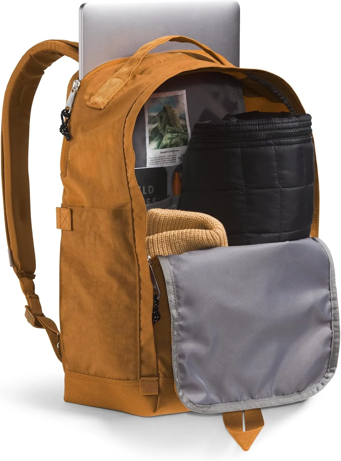 THE NORTH FACE Berkeley Daypack, Timber Tan/TNF Black, One Size