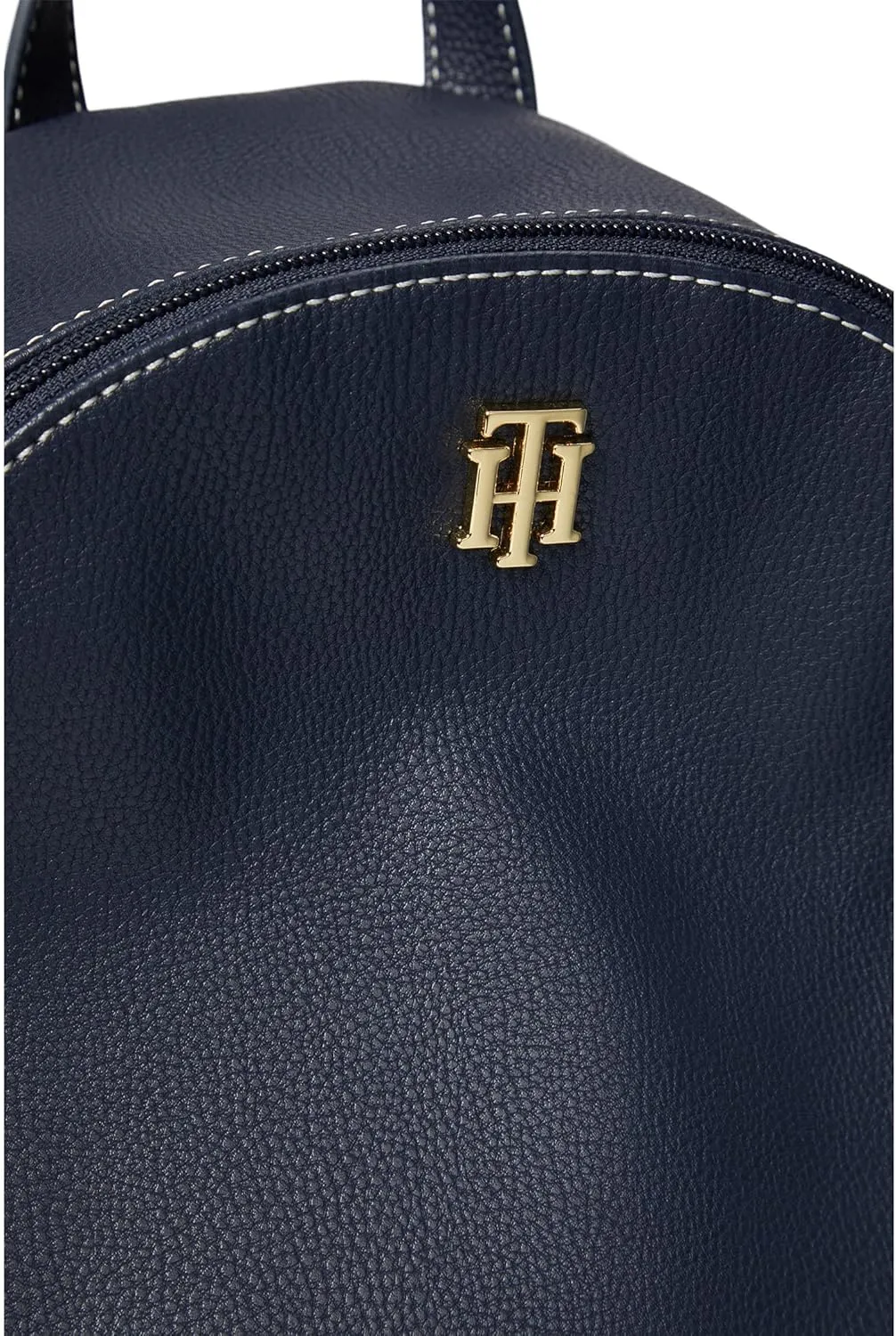 Tommy Hilfiger Adrienne II Small Dome Backpack Pebble PVC Tommy Navy One Size