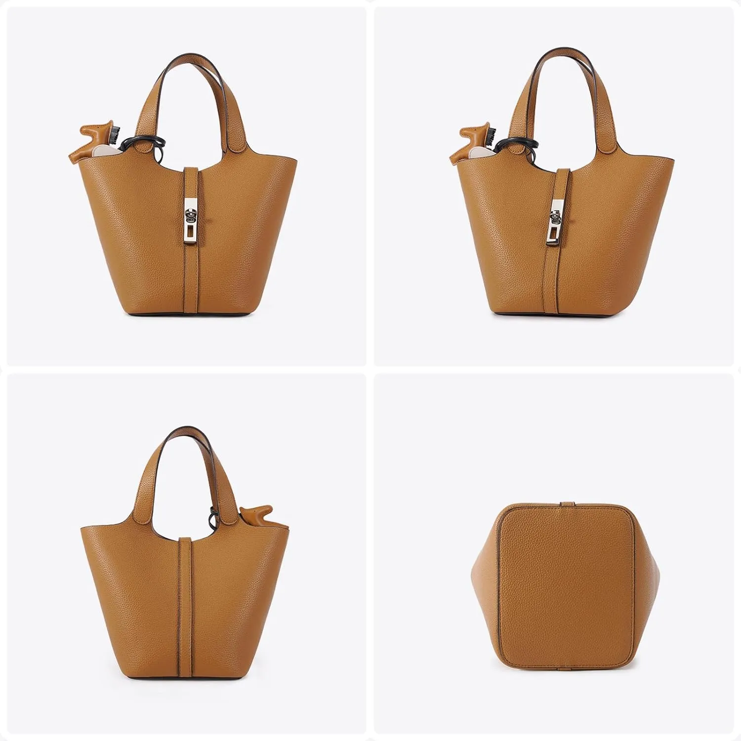 Top Handle Bag for Women Vegan Leather Handbag for Women Women's Shoulder Handbag