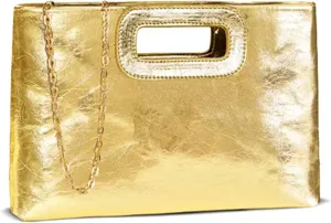 Top-Handle Clutch Purses for Women,Elegant PU Leather Evening bag for Prom, Cocktail, and Wedding
