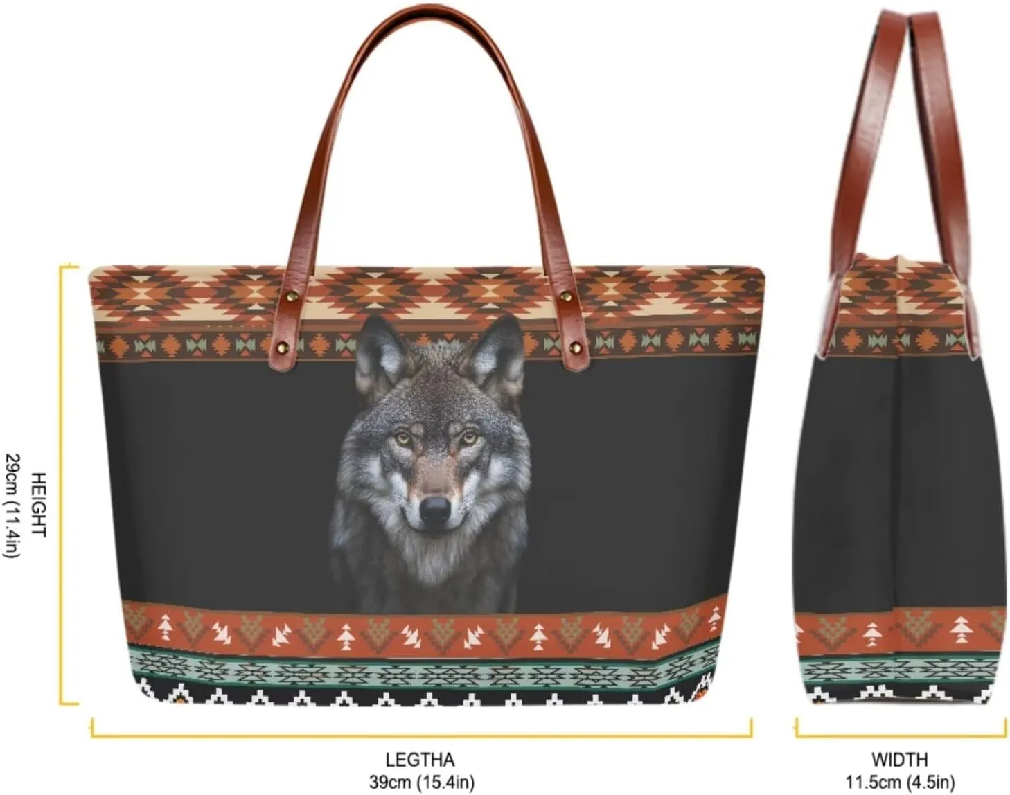 Top Handle Purse for Women, Large Tote Handbag With PU Wallet Set, Gift for Mom