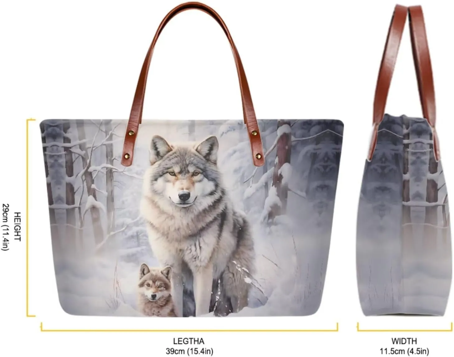 Top Handle Purse for Women, Large Tote Handbag With PU Wallet Set, Gift for Mom