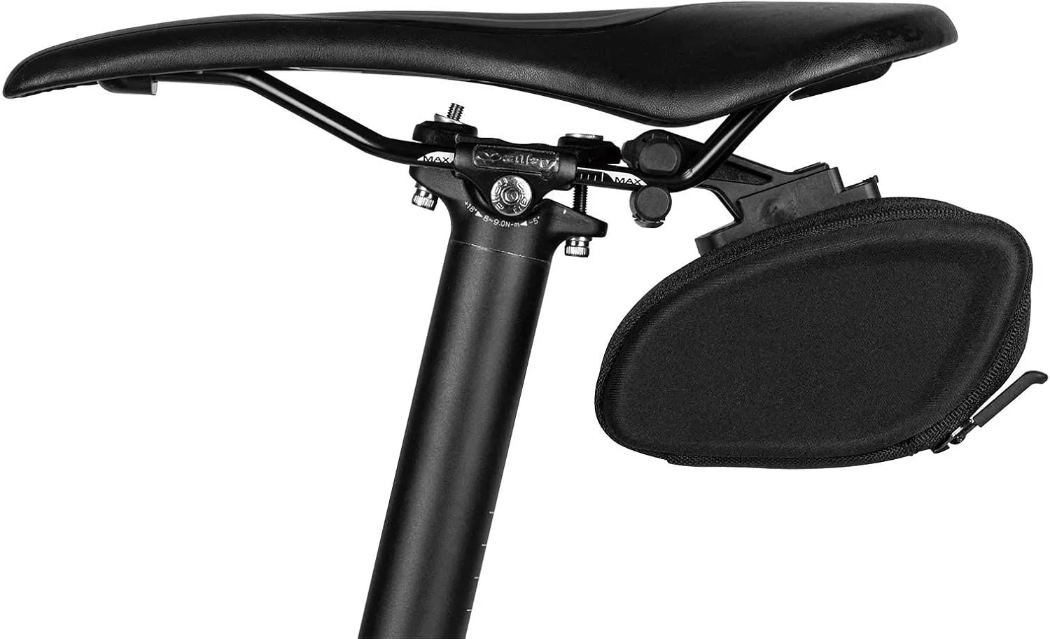 Topeak SideKick Wedge Pack with Fixer F25 - Bike Seat Pack - Black - Medium