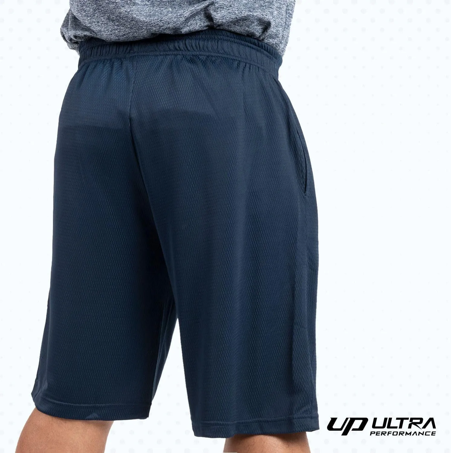 Ultra Performance 5 Pack Mens Shorts, Athletic Gym Shorts Workout Basketball Shorts for Men, SM - 5X