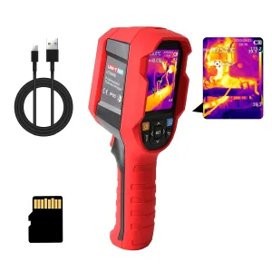 UNI-T UTi260B Thermal Camera Imager 49152Pixels 256x192 IR Resolution Handheld Infrared Camera Thermal Imaging IP65 2 Meter Drop Rechargeable