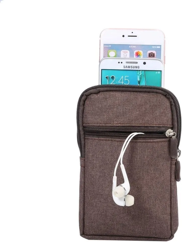 Universal Cell Phone Purse Multipurpose Waist Pack Bag for Outdoor Sports Moblie Phone Carrying Cases Belt Bag Pouch for iPhone X/8/7/6/6S Plus Samsung Galaxy Series Phones Under 6.3'' from WaitingU