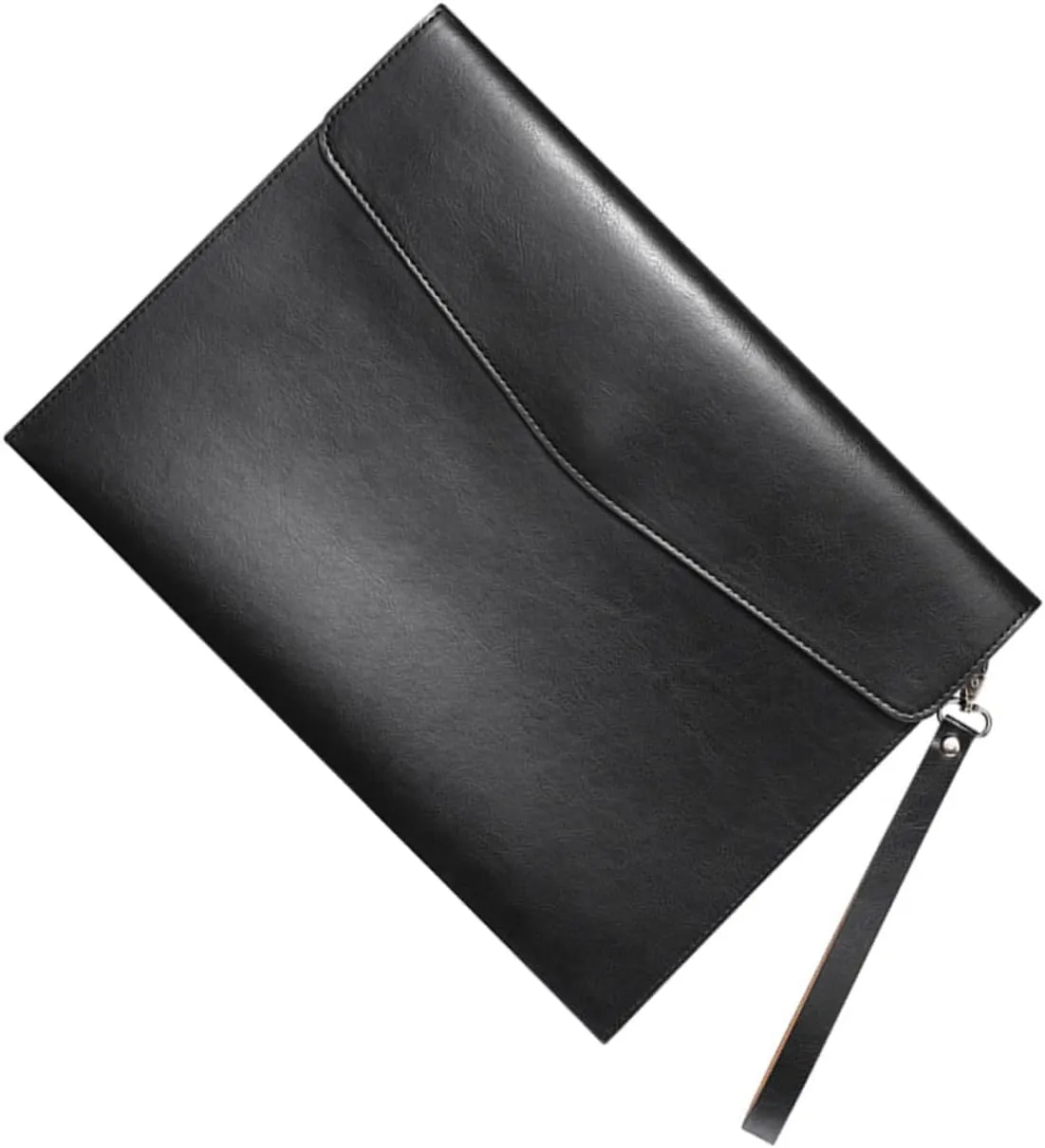 Uonlytech Important Contract Storage Bag Organizer PU File Holder for Receipts Bills and Documents Portable and Lightweight Design for Business Office and Travel Use