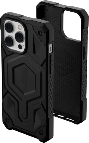 URBAN ARMOR GEAR UAG Designed for iPhone 14 Pro Max Case Carbon Fiber 6.7" Monarch Pro Build-in Magnet Compatible with MagSafe Charging Rugged Shockproof Dropproof Premium Protective Cover