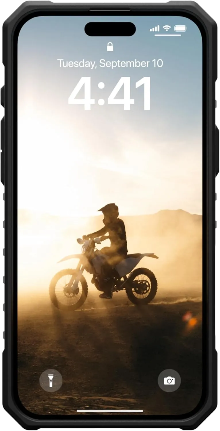URBAN ARMOR GEAR UAG Designed for iPhone 16 Plus Case 6.7" Pathfinder - Compatible with MagSafe Charging Rugged Shockproof Anti-Slip Military Grade Protective Cover, Black