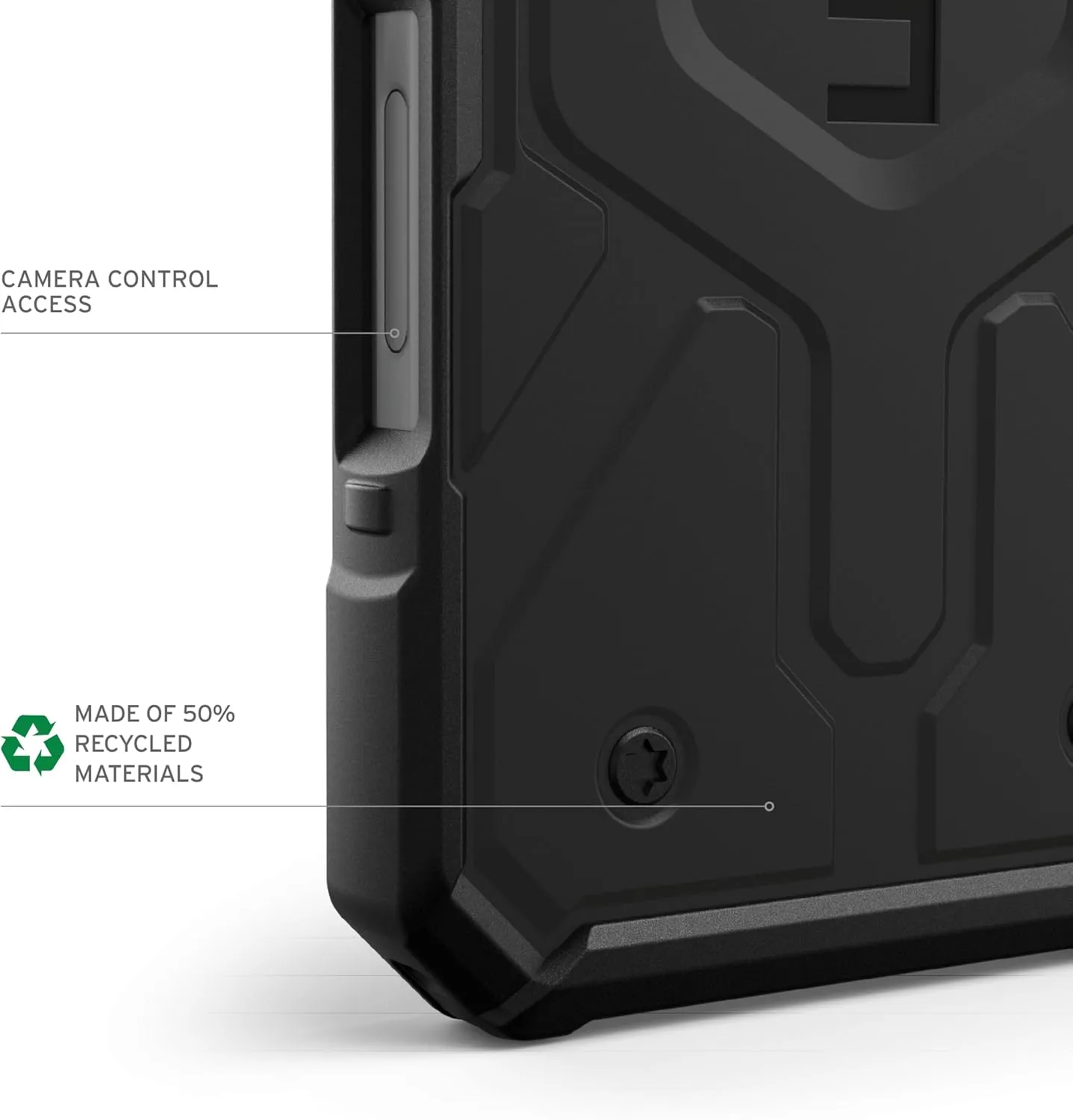 URBAN ARMOR GEAR UAG Designed for iPhone 16 Plus Case 6.7" Pathfinder - Compatible with MagSafe Charging Rugged Shockproof Anti-Slip Military Grade Protective Cover, Black