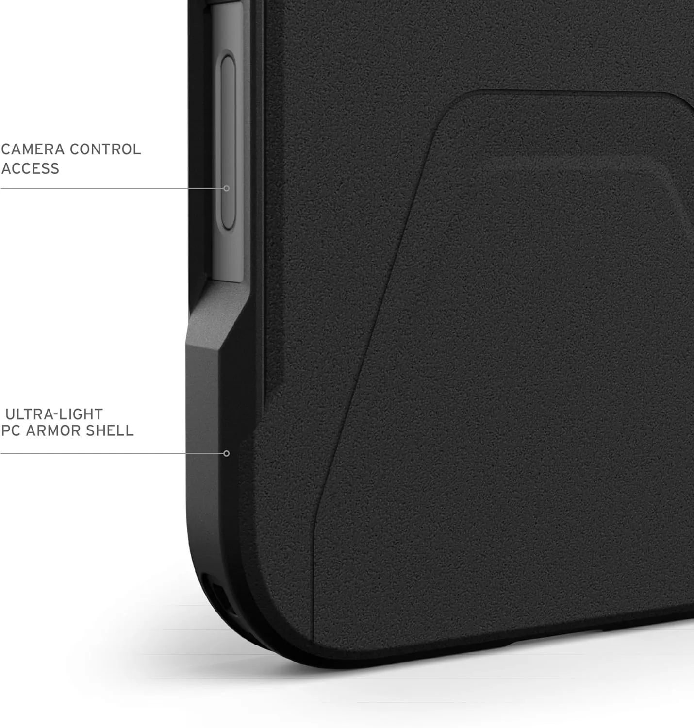 URBAN ARMOR GEAR UAG Designed for iPhone 16 Pro Max Case 6.9" Civilian - Compatible with MagSafe Charging Rugged Slim Sleek Shockproof Anti-Slip Military Grade Protective Cover, Black