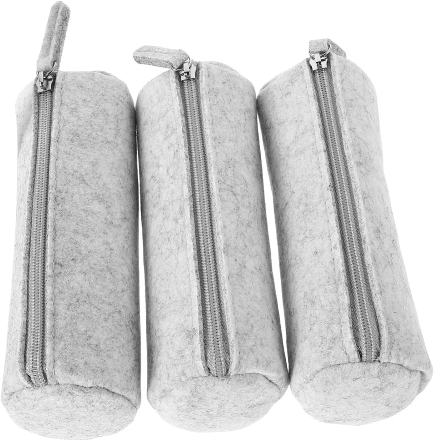 VALICLUD 3pcs Felt Sunglasses Pouch Portable Glasses Bag Soft Fabric Scratch- Stylish Eyewear Case for Travel