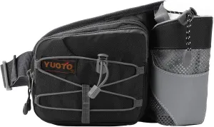 Waist Pack with Water Bottle Holder for Running Walking Hiking Fanny Pack Hydration Belt