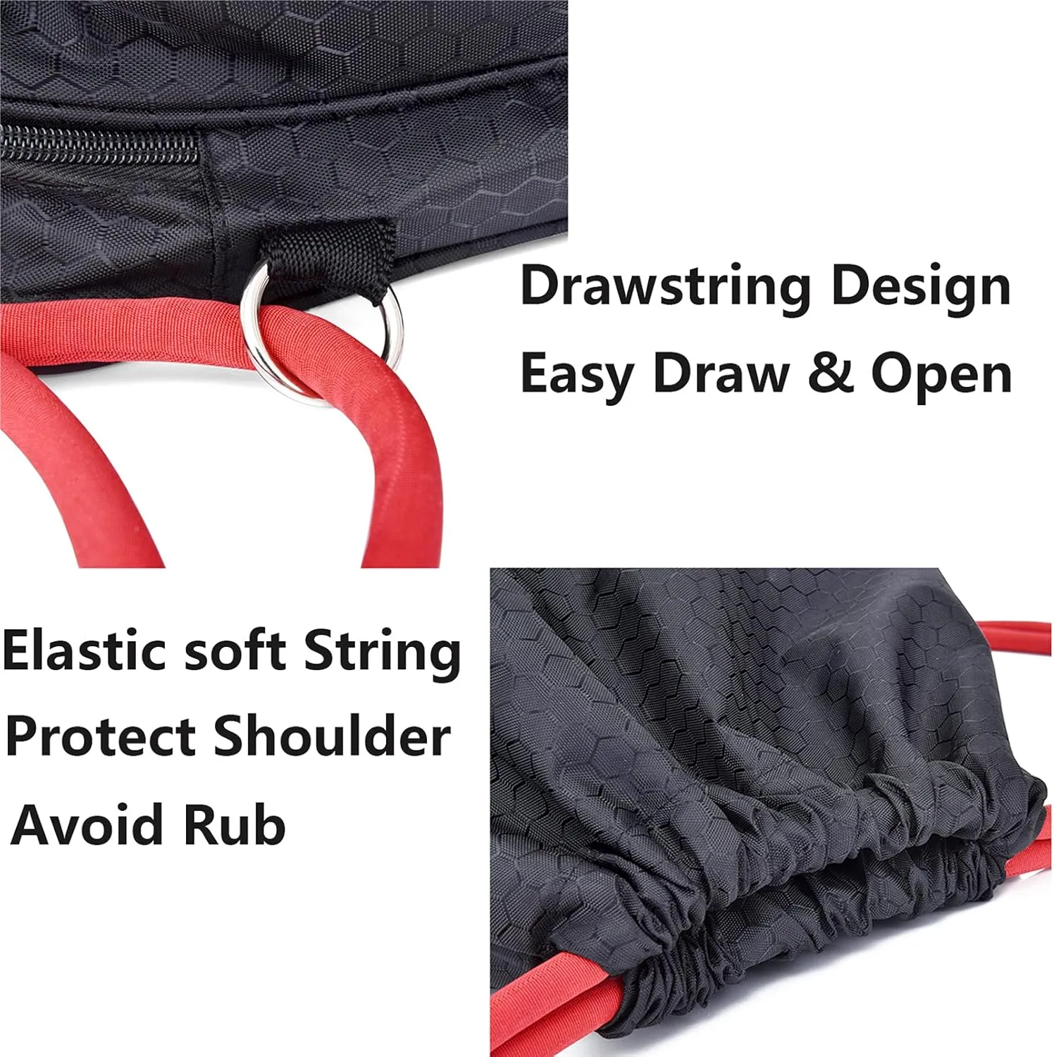 Waterproof Drawstring swim Bag Sackpack Backpack,Dry Wet Depart,Swimming Gym Yoga Sport Shoulder Rucksack Daypacks Casual Bags (PINK)