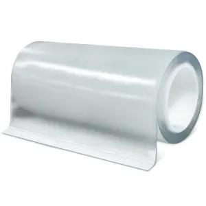 Waterproof Repair Tape for Fabric, Awning, RV Roof, Underbelly, Tarp, Tent, Sail and Boat Cover Outdoor Repair Patch, Heavy Duty, Clear, 5 Inch x 10FT